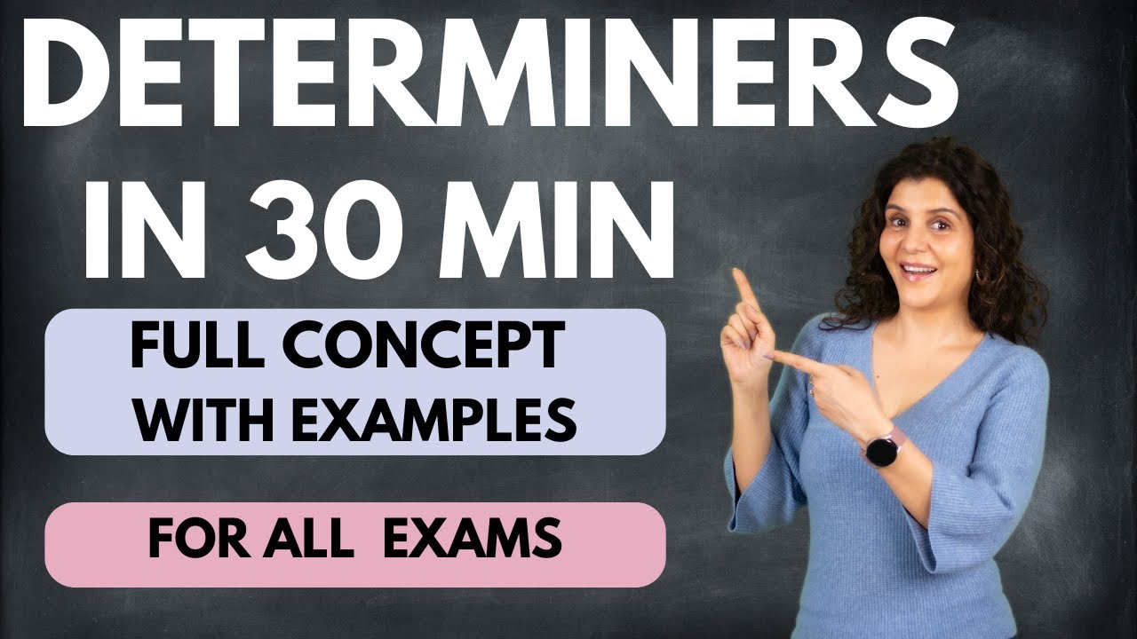 Determiners In English Grammar With Examples | Quantifiers | Determiners - Complete Chapter|ChetChat