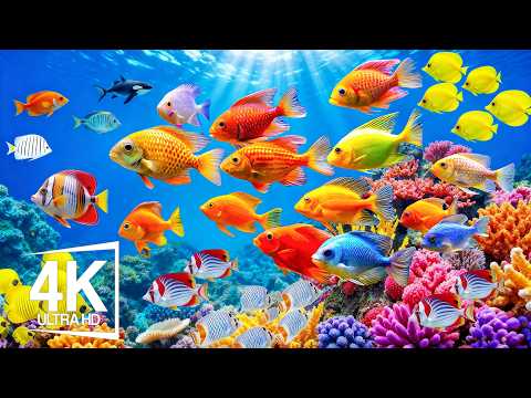 Dive Into the Mesmerizing Underwater Realm 🐳 Marvel at Sea Animal in The Best 4K ULTRA HD Aquarium