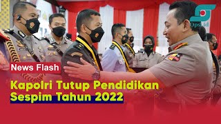 Kapolri Tutup Dikreg Sespim Polri Tahun 2022 di Lembang