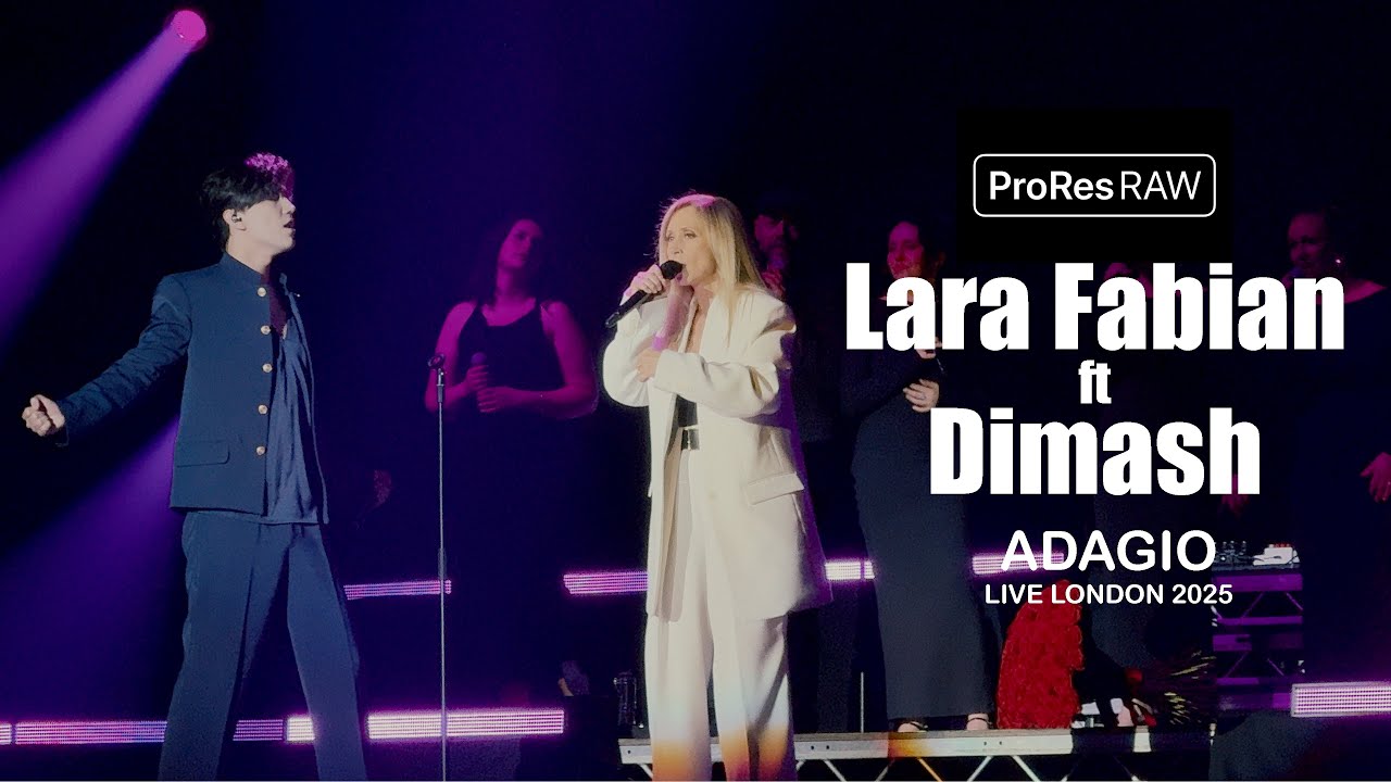 Lara Fabian ft Dimash Qudaibergen - Adagio - Live London 2025