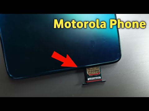 Remove Stuck SIM Tray Not Open on Motorola Mobile Edge 30