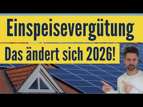 Photovoltaics 2026: Feed-in tariff, 60% rule, smart meter and the question: Is PV still worthwhile?