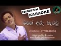 Mage Daru Pataw Ahasata Karaoke With Lyrics Asanka Priyamantha මගේ දරු පැටව් S