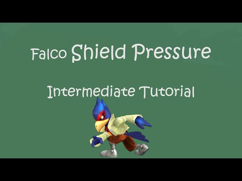 How to Shield Pressure as Falco (Intermediate) - Super Smash Bros. Melee