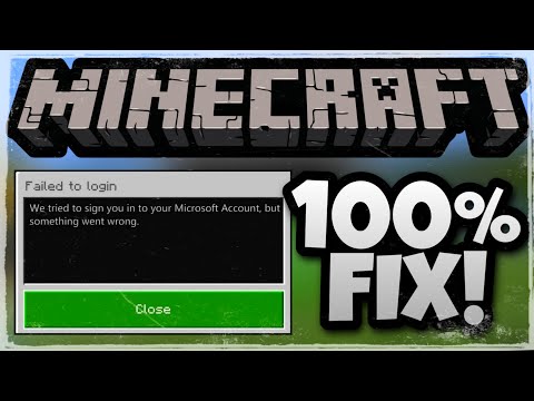 *WORKING* Minecraft PS4/PS5 Microsoft Account Login Failure - How To Fix This!