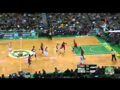 Rajon Rondo Highlights vs.Washington Wizards rematch 1/2/2012 - 6 points