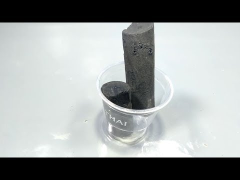 free energy experiment with bulb using charcoal and salt 2019 _ free energy salt 2019