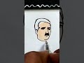 Easy Adolf Hitler Thumb Print Art Shorts YouTube Shorts Suresh Creative Art