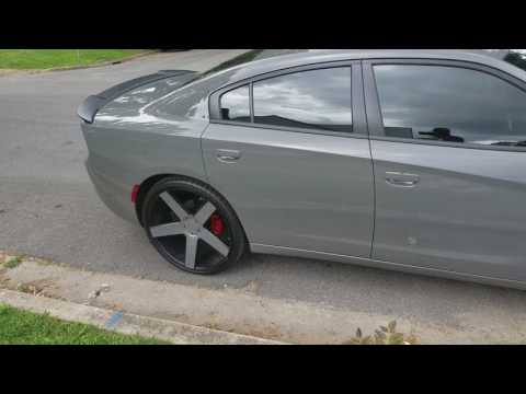 2017 dodge charger on 24 inch color match dub ballers