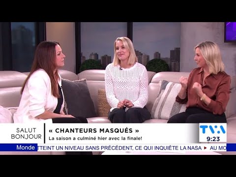 Gabrielle Destroismaisons Entrevue à Salut Bonjour 25 Nov 2024