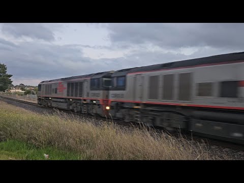 6PM9 SCT intermodal + steel, Perth WA to Laverton VIC, 1812, 2/9/24, Stawell VIC