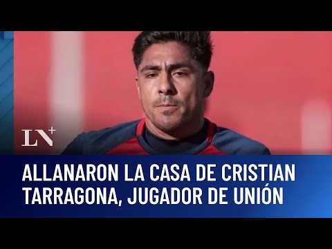 Allanaron la casa de Cristian Tarragona, jugador de Unión: por tenencia de material de abuso sexual