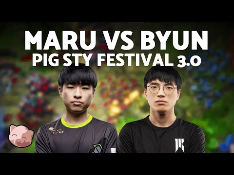 MARU vs BYUN | PiGFest 3.0 Semi Finals (Bo7 TvT - Unofficial SMACKTalk Episode #2) - StarCraft 2
