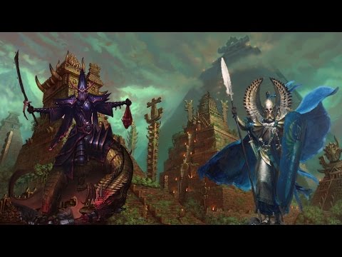 My Best Call of Warhammer Battle Replay - 5 Way War for the Temple City - Beginning of the End Times