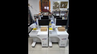 เครื่องเลเซอร์ไฟเบอร์มาร์คกิ้งรุ่น 30W