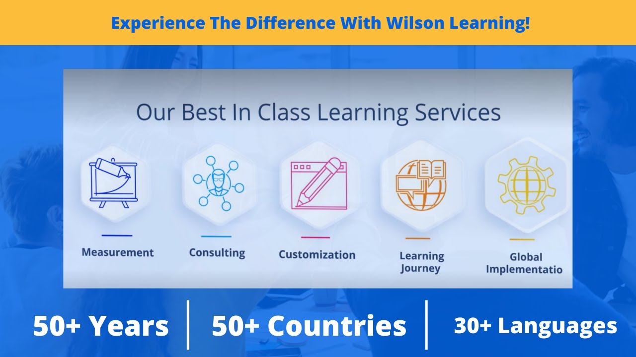 Experience the Difference with Wilson Learning