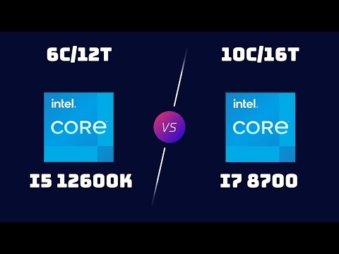 i7-8700 vs i5-12600K – 8th Gen vs 12th Gen CPU Showdown