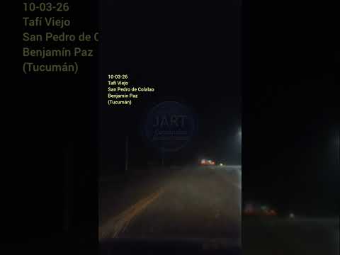 2026 03 10 Temporal en Tucumán. #TafiViejo #SanPedrodecolalao #benjaminpaz #ruta