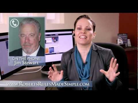 Robert's Rules Revealed: Ep. 10 - How to Prevent Dysfunctional Meetings