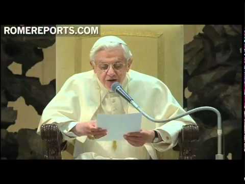 Primera audiencia general del 2012: ¨Que Cristo ilumine vuestra mente y vuestro corazón¨