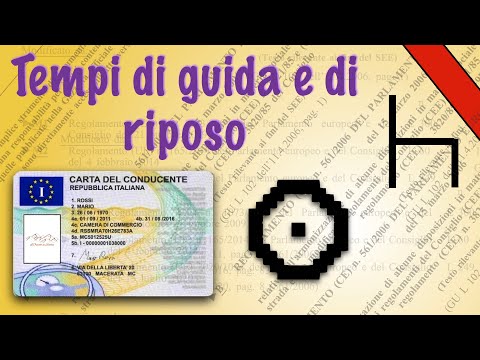 Tempi di guida e di riposo, impariamo il regolamento 561/2006