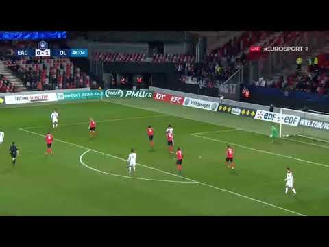 Guingamp 0-2 Lyon - Maxwel Cornet 49'