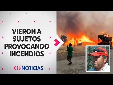 Bomberos fueron testigos de INTENCIONALIDAD de incendios en Los Sauces: Recibieron amenazas