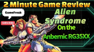Anbernic RG35XX: Alien Syndrome review. #sega #videogames #retro #retrogaming #anbernic