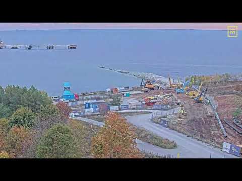 Timelapse: Constructing the Offshore Main Gas Pipeline at the LNG Terminal in Paldiski (Estonia)