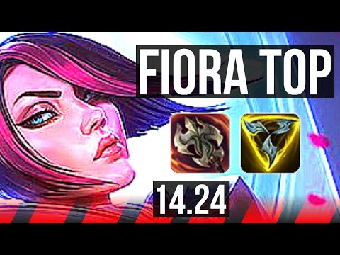 FIORA vs KAYLE (TOP) | 77% winrate, Rank 5 Fiora | BR Challenger | 14.24