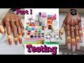 TESTING AMAZON ACRYLIC NAIL KIT & EBAY TRAINING HAND | IdleGirl