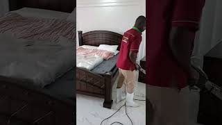 Floor Scrubbing and Polishing.