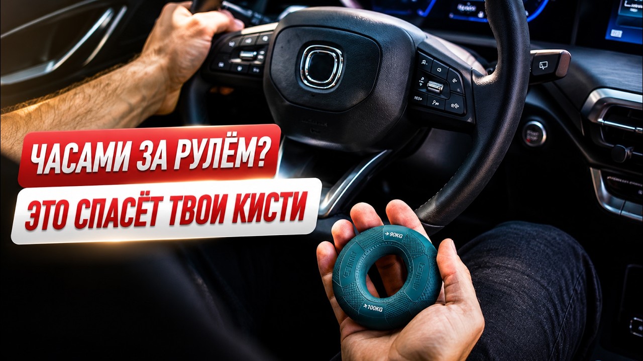 Почему устают руки за рулём и как это исправить