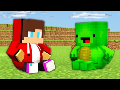 Mikey & JJ Became Fat in Minecraft Challenge (Maizen Mazien Mizen)