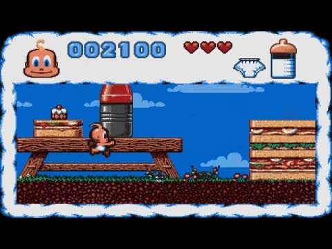 ATARI ST BABY JO IN GOING HOME LORICIEL 1990 FROM AUTOMATION 500 G MENU INTRO CRACKTRO STE