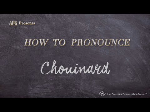 How to Pronounce Chouinard (Real Life Examples!)