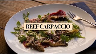 Fabio's Kitchen: Season 2 Episode 5, Beef Carpaccio