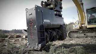 Мульчер для екскаватора Prinoth M500e, 1100 мм, 230 к.с.