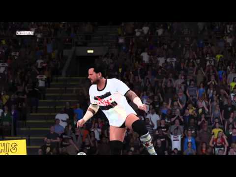 WWE 2K15: CM Punk 2K Showcase Mode Walkthrough Part 1 - Money in the Bank (PS4)