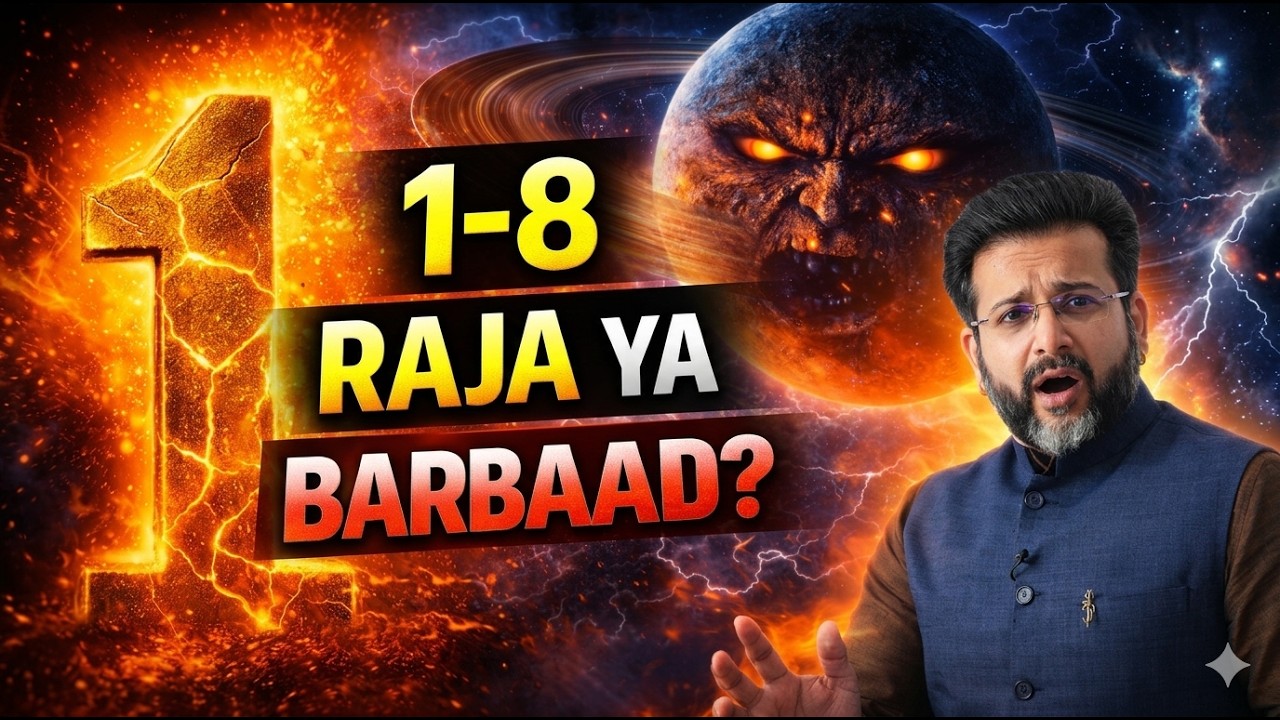 1 और 8 वाले सावधान! ⛔ जिसे दुनिया 'दुश्मन' कहती है, वही आप?