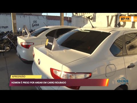 Falso vigilante é preso por andar em carro roubado em Teresina 01 06 2021