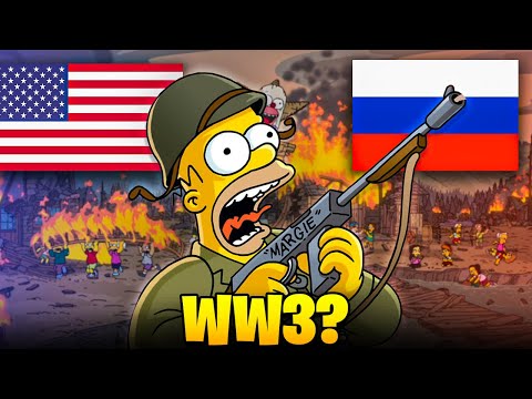 Simpsons Predictions for 2023 (WORLD WAR III)