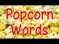 Popcorn Words | Sight Words | Educational Songs ...