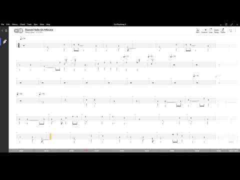 Dammi solo un minuto ( Pooh )  ,Tablatura e base Senza Basso - Backing bass track