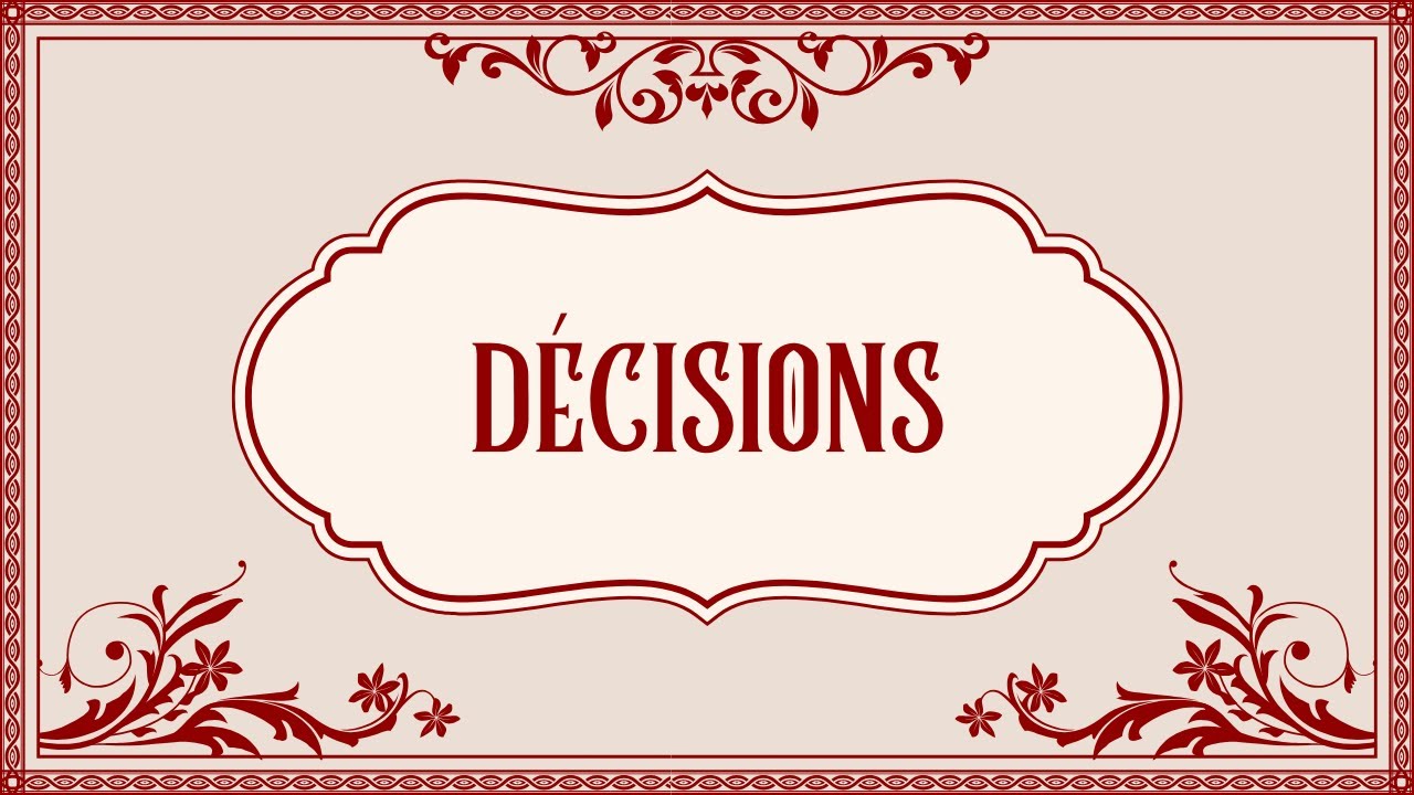 Comment Prendre les Bonnes Décisions ? - Dans la Tête d’Oussama #6