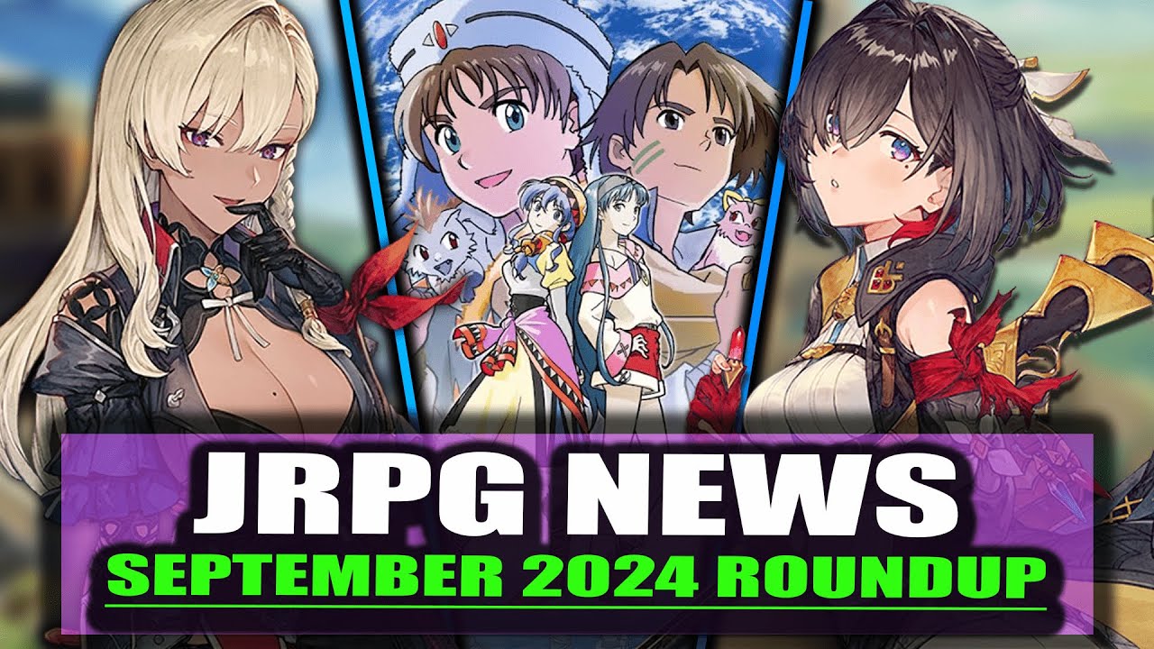 JRPG News September 2024 - Sequels to Sky Remake / Level 5 using AI / Yuji Hoori speaks on DQ3 HD-2D
