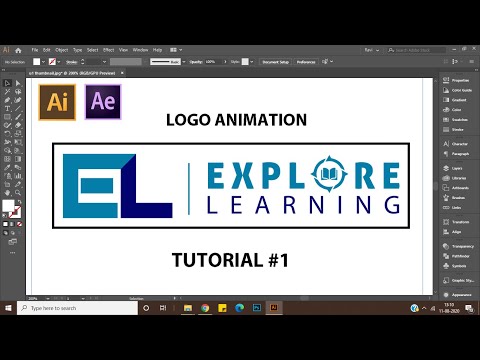 Tutorial#1- Illustrator to After Effects Workflow: Logo Animation