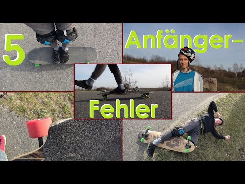 5 FEHLER die fast alle LONGBOARD-Anfänger machen #1 | Einsteiger-Tutorial | Longboard fahren lernen