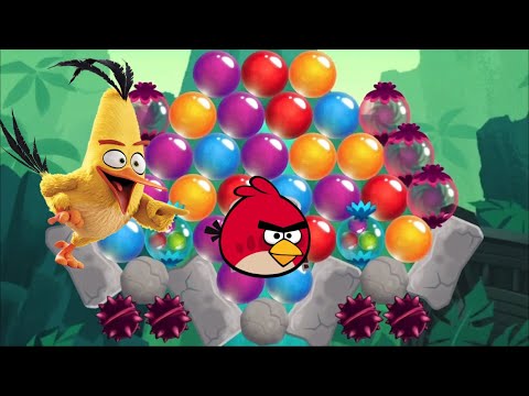 AB POP Angry Birds Level 248-250 game play hard level Win Win with high score!