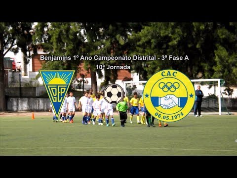 Benjamins 1º ano - Estoril Praia 3 vs 4 CAC
